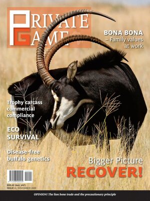 cover image of PRIVATE GAME | WILDLIFE RANCHING